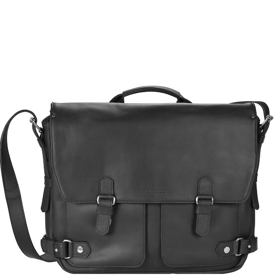 Harold's Ivy Court Messenger leather 38 cm laptop compartment