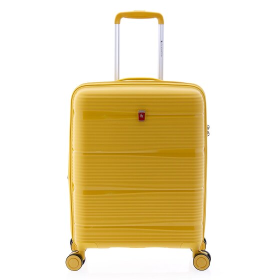 Gladiator 0800 4 wheels Cabin trolley 55 cm with expansion pleat