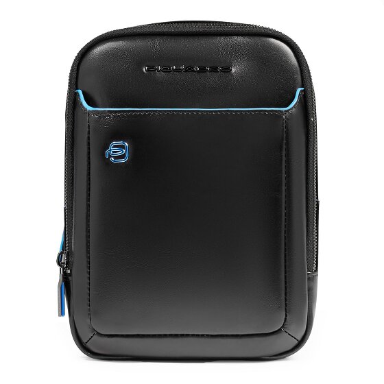 Piquadro Blue Square Mini Bag Shoulder Bag Leather 17 cm