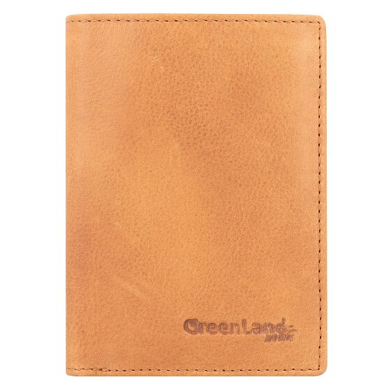 Greenland Nature GreenLand NATURE Wallet RFID protection Leather 9 cm
