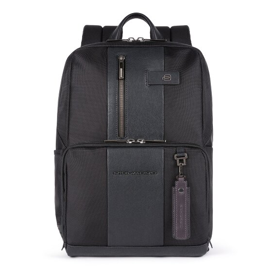 Piquadro Letter backpack 39 cm laptop compartment