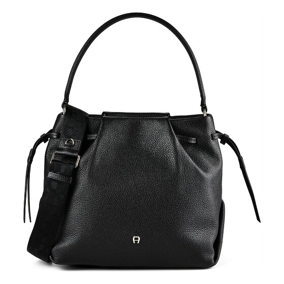 Aigner Paola Shoulder Bag Genuine Leather 27 cm