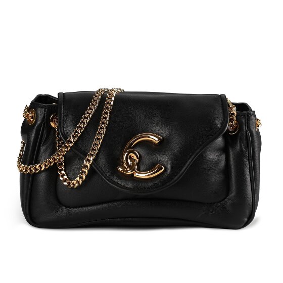 Coccinelle C-Me Fluffy Shoulder Bag Leather 21 cm