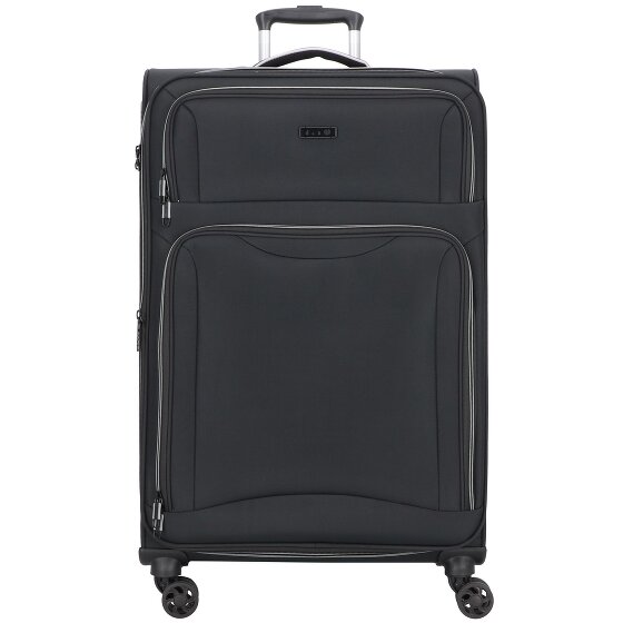 d&n Travel Line 9204 4 wheels Trolley L 76 cm with expansion pleat