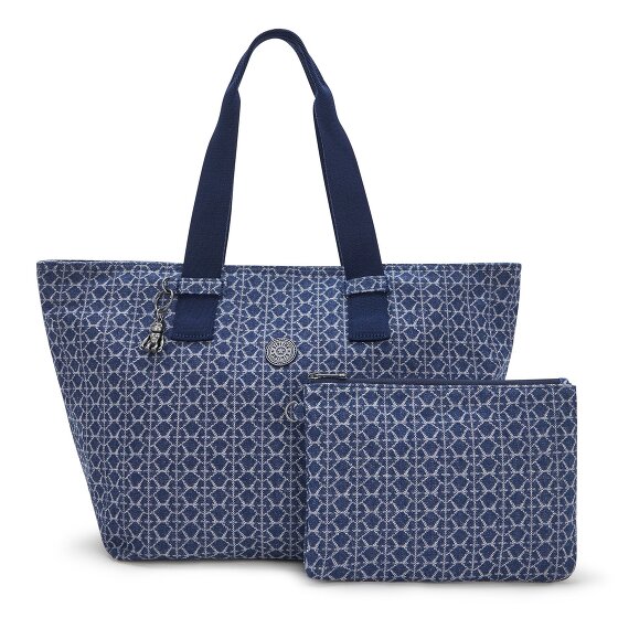 Kipling Denim Love Raaja Shopper Bag 33 cm