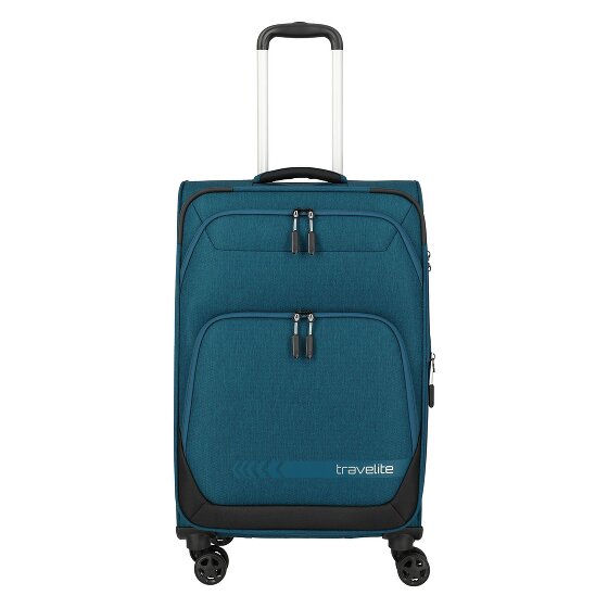 Travelite Kick Off 4 wheels Trolley M 67 cm Expandable