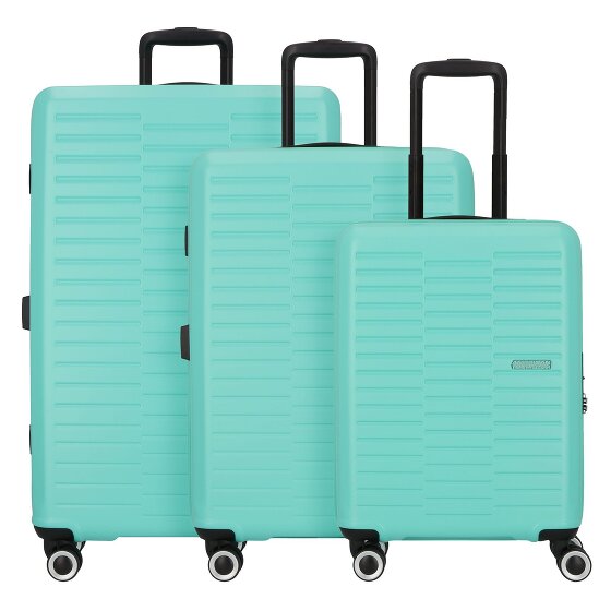 American Tourister Sunset Hills 4 wheels Suitcase set 3-piece