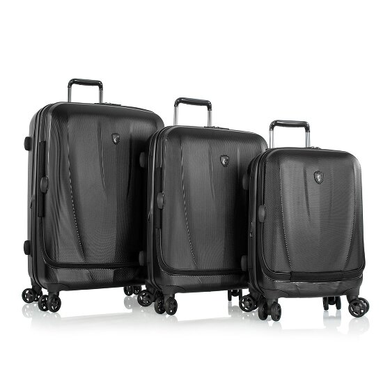Heys Vantage 4 wheels Suitcase set 3-piece with expansion pleat