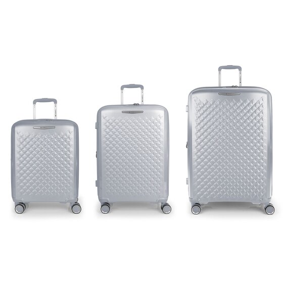 Gabol Queens 4 wheels Suitcase set 3-piece with expansion pleat