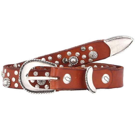 Campomaggi Studded belt leather