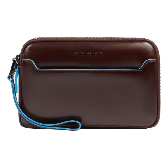 Piquadro Blue Square Clutch purse Leather 21 cm