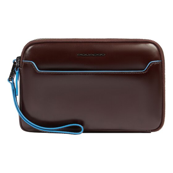 Piquadro Blue Square Clutch purse Leather 21 cm