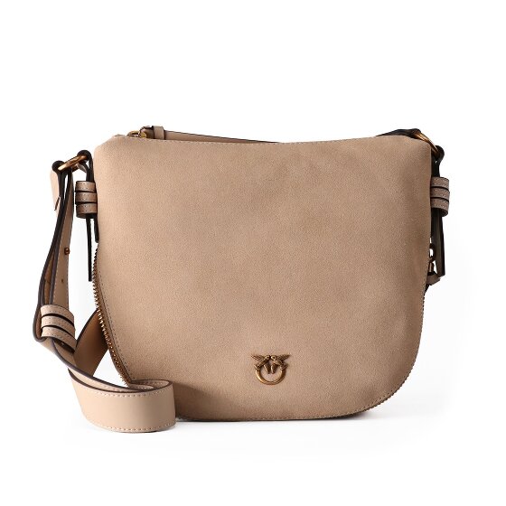 PINKO Zip Around Shoulder bag Leather 28 cm