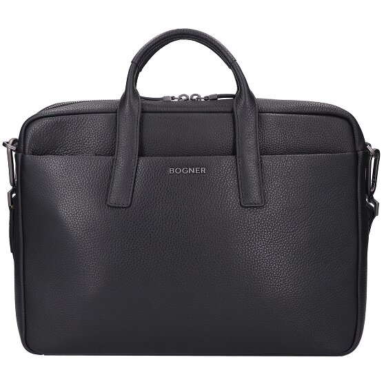 Bogner Jasper Marlo briefcase leather 39 cm lapto compartment