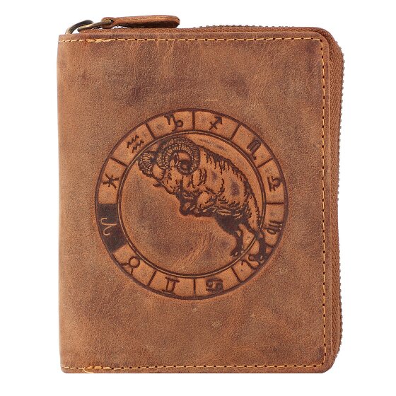 Greenburry Vintage zodiac wallet leather 10 cm