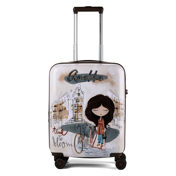Anekke Tulip 4 wheels Cabin suitcase 55 cm Expandable