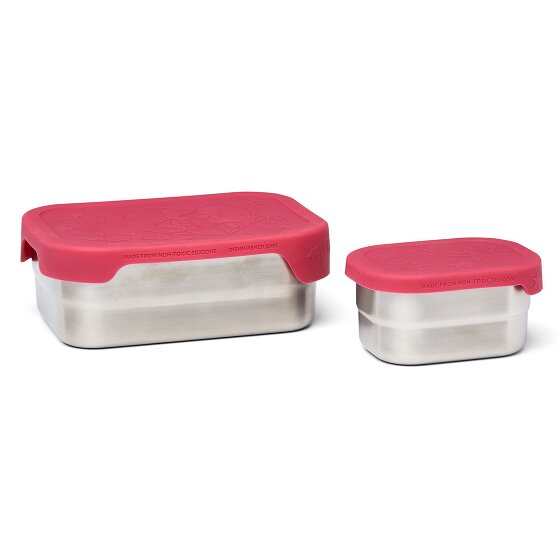 ergobag Stainless steel lunch box set 2pcs 17 cm