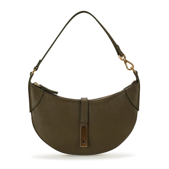 POLO RALPH LAUREN Polo ID Shoulder Bag Genuine Leather 26 cm