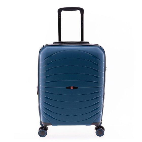 Gladiator 3400 4 wheels Cabin trolley 55 cm with expansion pleat