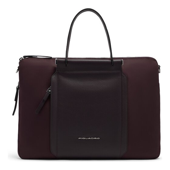 Piquadro Lyra Briefcase Genuine Leather 42 cm Laptop compartment Expandable