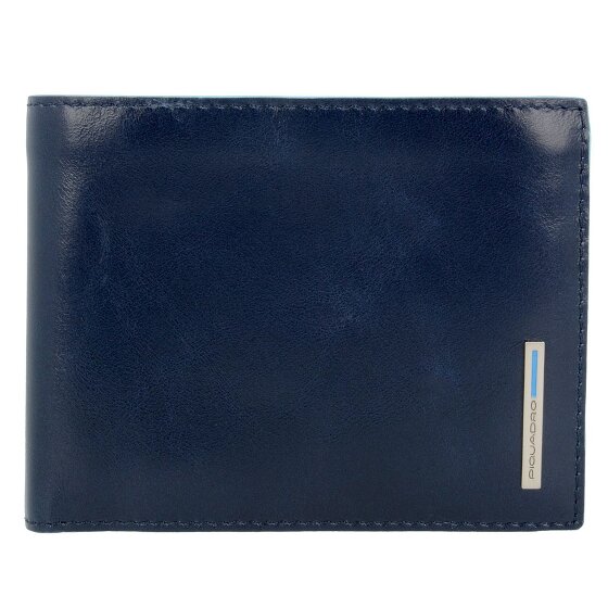 Piquadro Blue Square wallet leather 12.5 cm