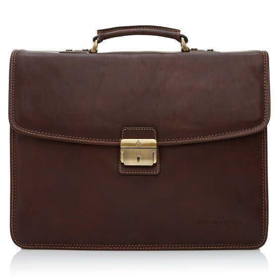 Castelijn & Beerens Verona briefcase RFID leather 40 cm laptop compartment