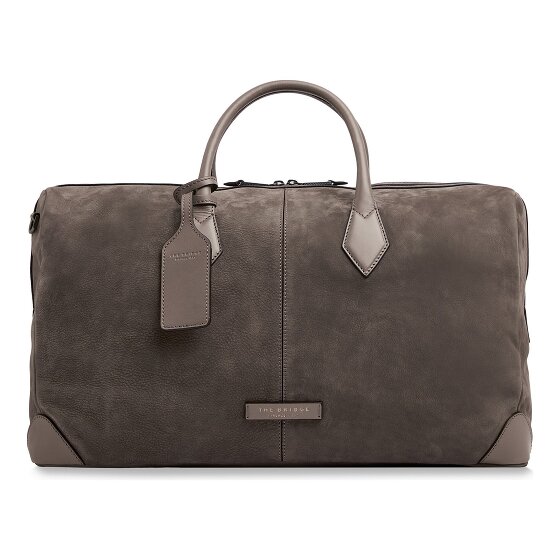 The Bridge Travel Soft Weekender travel bag Genuine Leather 54 cm