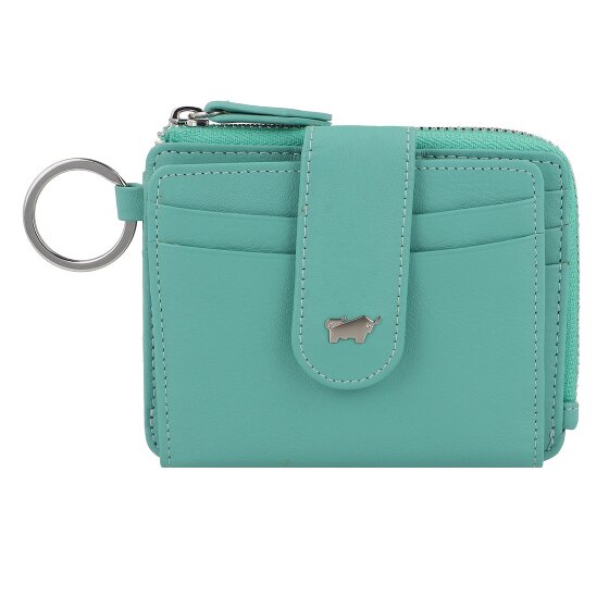 Braun Büffel Joy Credit card case RFID protection Leather 11 cm