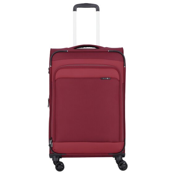 d&n Travel Line 9504 4 wheels Trolley M 67 cm with expansion pleat