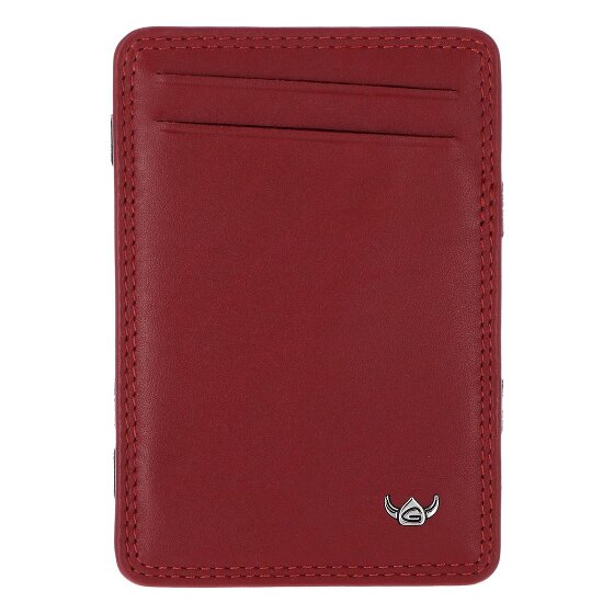 Golden Head Polo Credit card case RFID protection Genuine Leather 7.5 cm