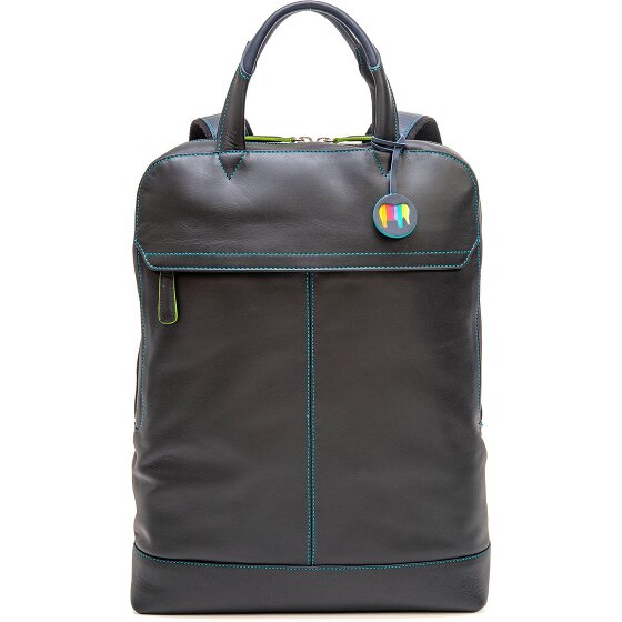 Mywalit Backpack leather 40 cm laptop compartment