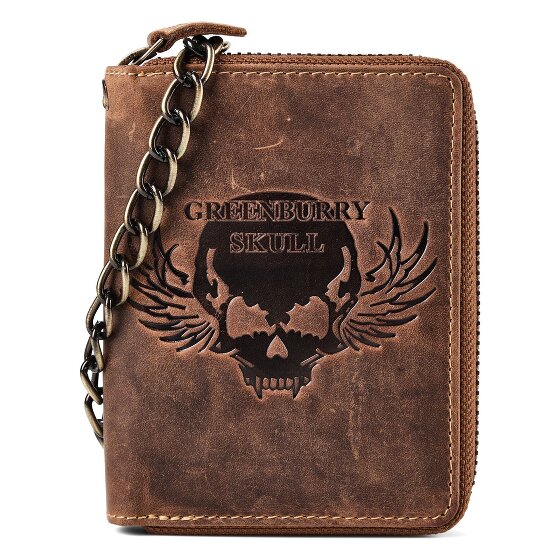 Greenburry Biker Wallet Leather 10 cm