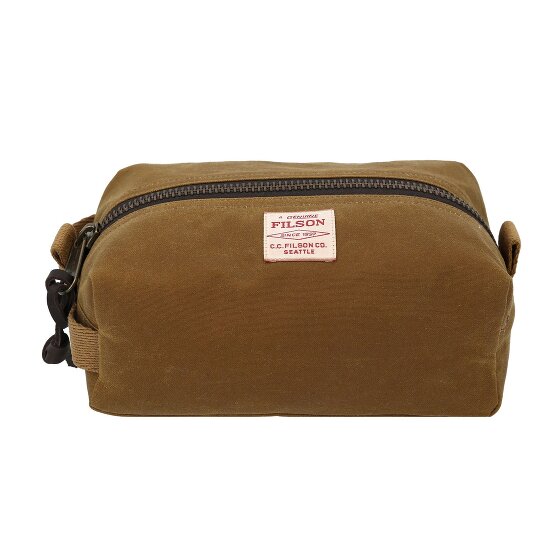 Filson Tin Cloth Toilet bag Leather 23 cm Filson Tin Cloth Toilet bag Leather 23 cm