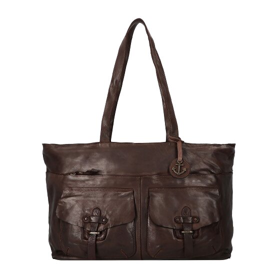 Harbour 2nd Urban Poets Jordan Shopper Bag Genuine Leather 49 cm