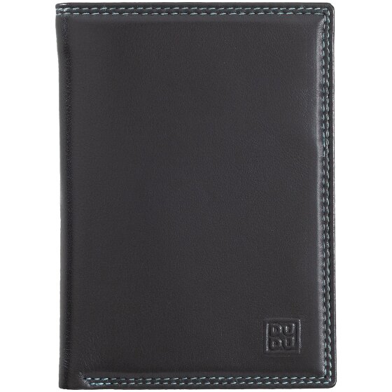 DuDu Tiberio Wallet RFID protection Genuine Leather 9.5 cm