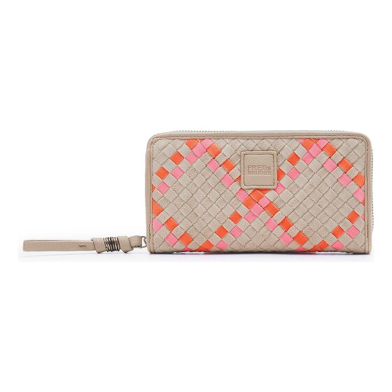 FredsBruder Happy Weave Wallet Leather 19 cm