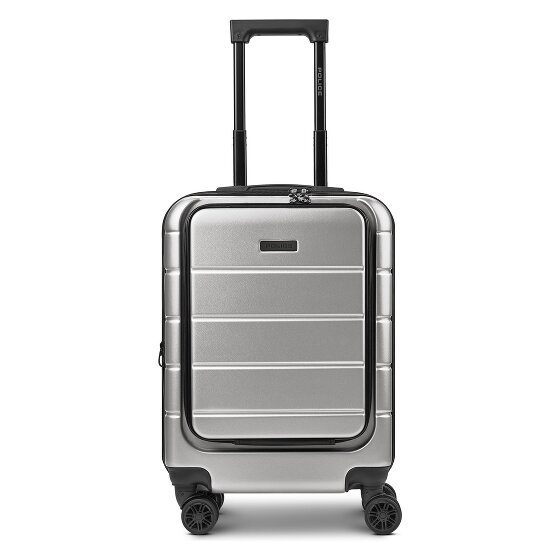 Police Dublin 4 wheels Cabin suitcase S 54 cm Laptop compartment Expandable