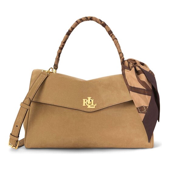 Lauren Ralph Lauren Farrah Handbag Genuine Leather 33 cm