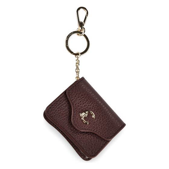 Coccinelle C-Me Leather Bag Tag, 8.5 cm