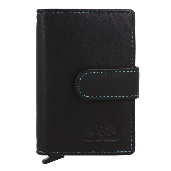 Greenburry Nappa Credit card case RFID protection Leather 7 cm