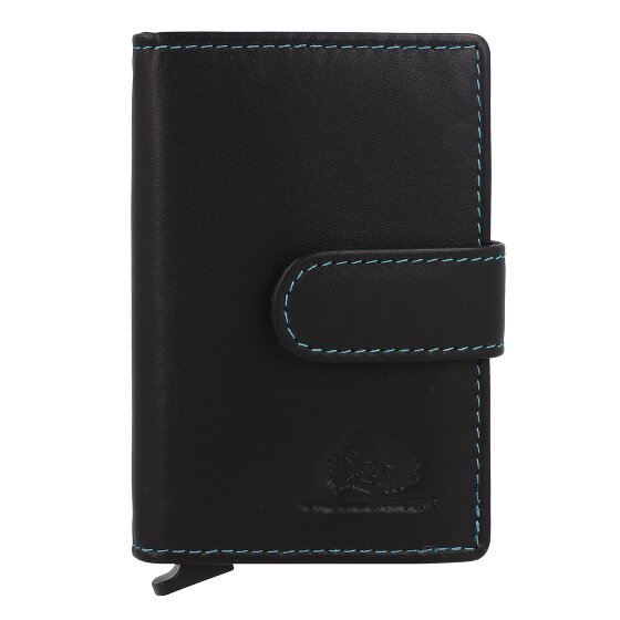 Greenburry Nappa Credit card case RFID protection Leather 7 cm