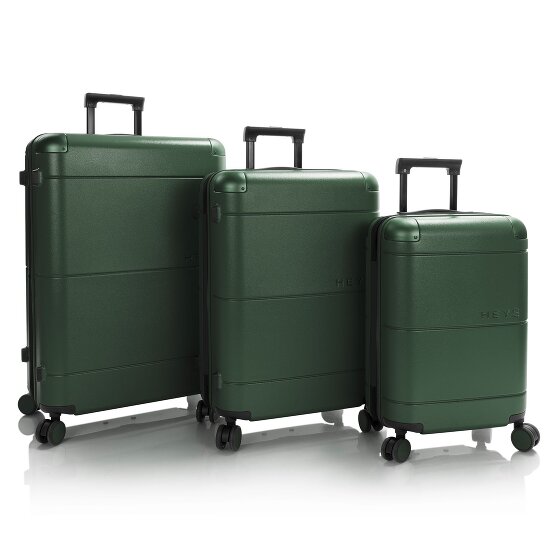 Heys Zen 4 wheels Suitcase set 3-piece with expansion pleat