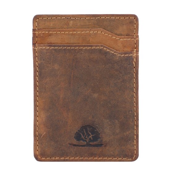 Greenburry Vintage credit card case leather 7 cm