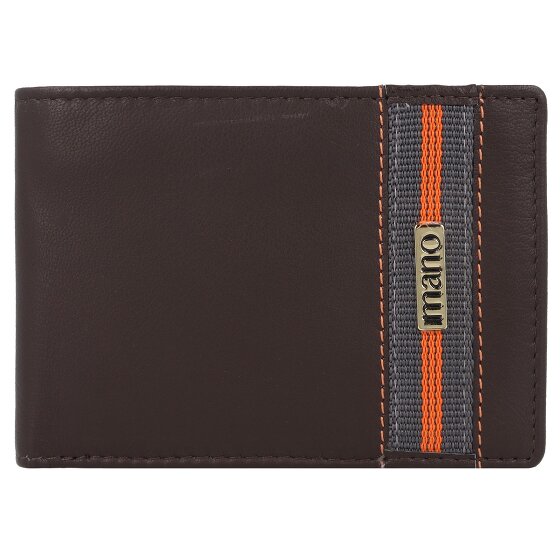 mano Don Leonardo wallet RFID leather 12 cm