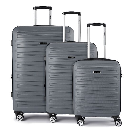 Benzi 5493 4 wheels Suitcase set 3-piece with expansion pleat