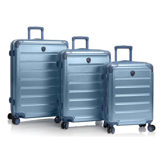 Heys Alumix 4 wheels Suitcase set 3-piece with expansion pleat
