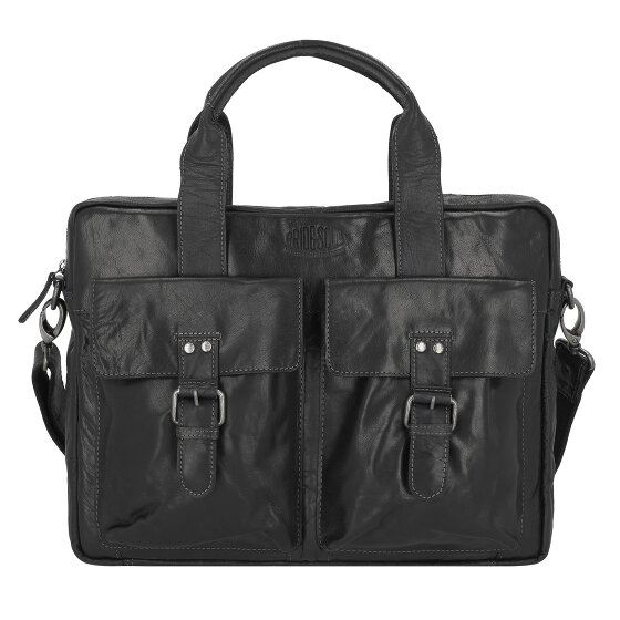 Pride and Soul Briefcase Genuine Leather 40 cm Laptop compartment