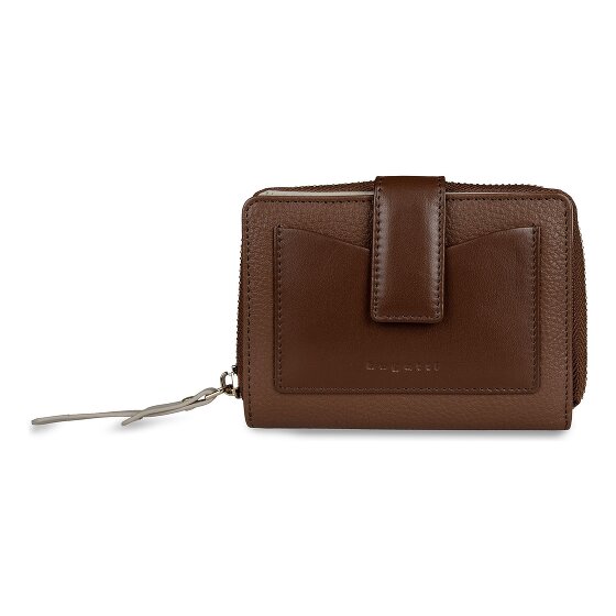 Bugatti Viola Wallet RFID protection Leather 12 cm