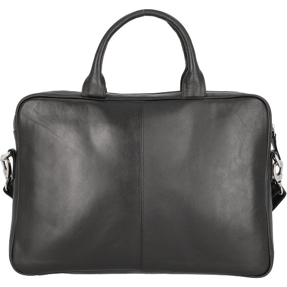 Dermata Briefcase leather 39 cm laptop compartment