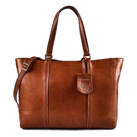 Burkely Fine Florence Shopper Bag Leather 36 cm Laptop compartment